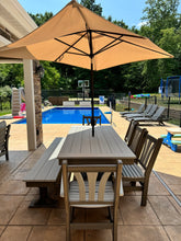 Load image into Gallery viewer, Trestle X Outdoor Bench