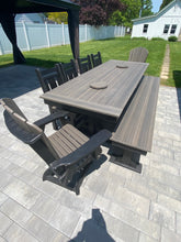 Load image into Gallery viewer, Trestle X Outdoor Dining Table
