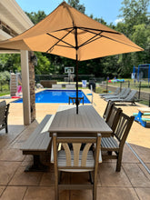 Load image into Gallery viewer, Outdoor Modern FanBack Dining Chair - HDPE - All-Weather