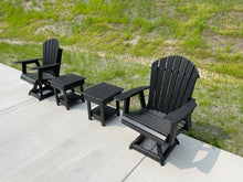 Load image into Gallery viewer, Swivel Fanback Glider