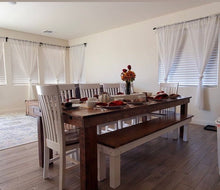 Load image into Gallery viewer, Farmhouse Post Leg Bench