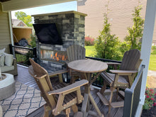 Load image into Gallery viewer, Round Outdoor Dining Table Pub Height