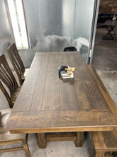 Load image into Gallery viewer, Ready to ship harmony, table, and bench 6’ x 3’