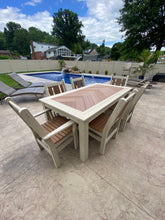 Load image into Gallery viewer, Post Leg Outdoor Dining Table
