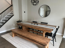 Load image into Gallery viewer, Pedestal Farmhouse Dining Table
