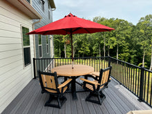 Load image into Gallery viewer, Outdoor Sanremo Swivel Dining Chair - HDPE - All-Weather