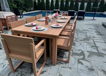 Load image into Gallery viewer, Post Leg Outdoor Dining Table