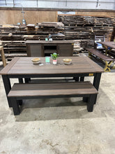 Load image into Gallery viewer, Post Leg Outdoor Dining Table