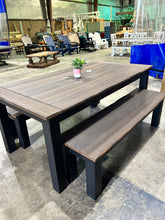Load image into Gallery viewer, Post Leg Outdoor Bench
