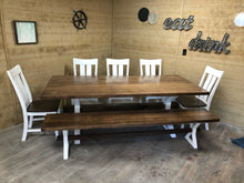Load image into Gallery viewer, Metal X Beam Bench