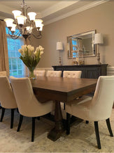 Load image into Gallery viewer, Double Pedestal Dinning Table
