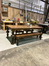 Load image into Gallery viewer, Massive Modern Spindle Leg Style Dining Table