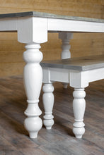 Load image into Gallery viewer, Victorian Spindle Leg Bench