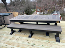 Load image into Gallery viewer, Trestle X Outdoor Bench