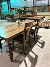 Load image into Gallery viewer, Massive Modern Spindle Leg Style Dining Table