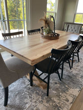 Load image into Gallery viewer, Trestle X Farmhouse Dining Table