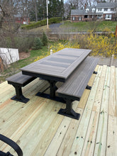Load image into Gallery viewer, Trestle X Outdoor Bench