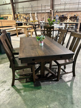 Load image into Gallery viewer, Trestle x dining table set - SOLD
