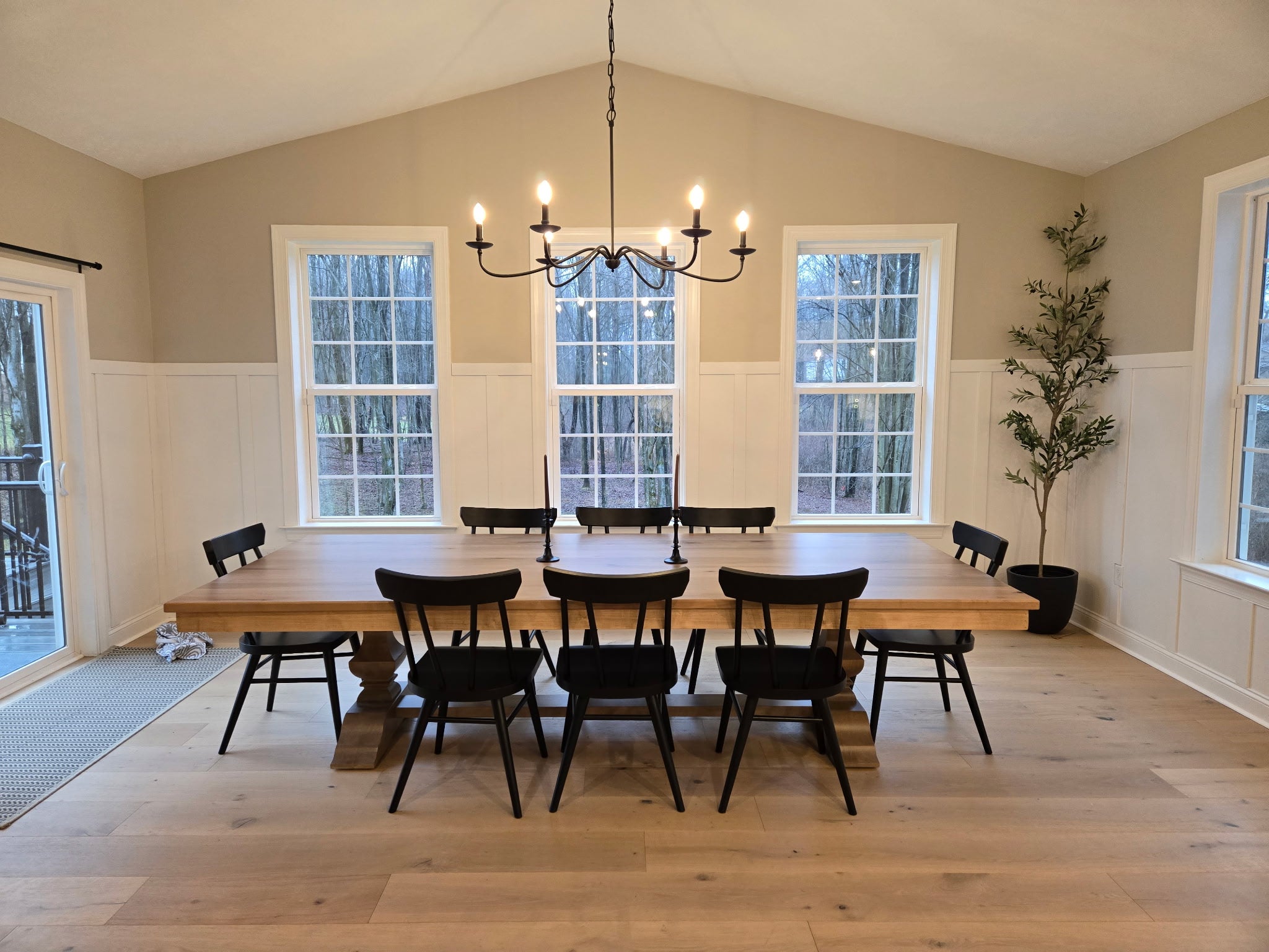 Herringbone Dining Table