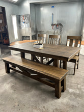 Load image into Gallery viewer, Ready to ship harmony, table, and bench 6’ x 3’
