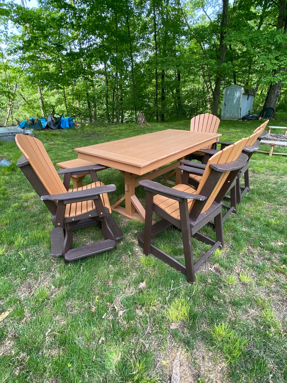 Swivel Fanback Glider