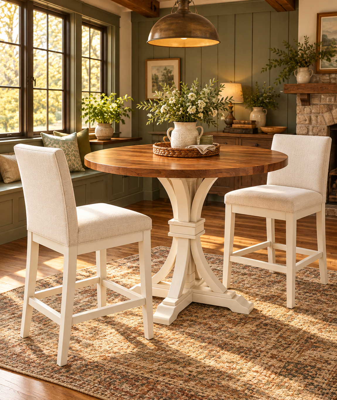 High Top Aspen Round Dining Table (Copy)