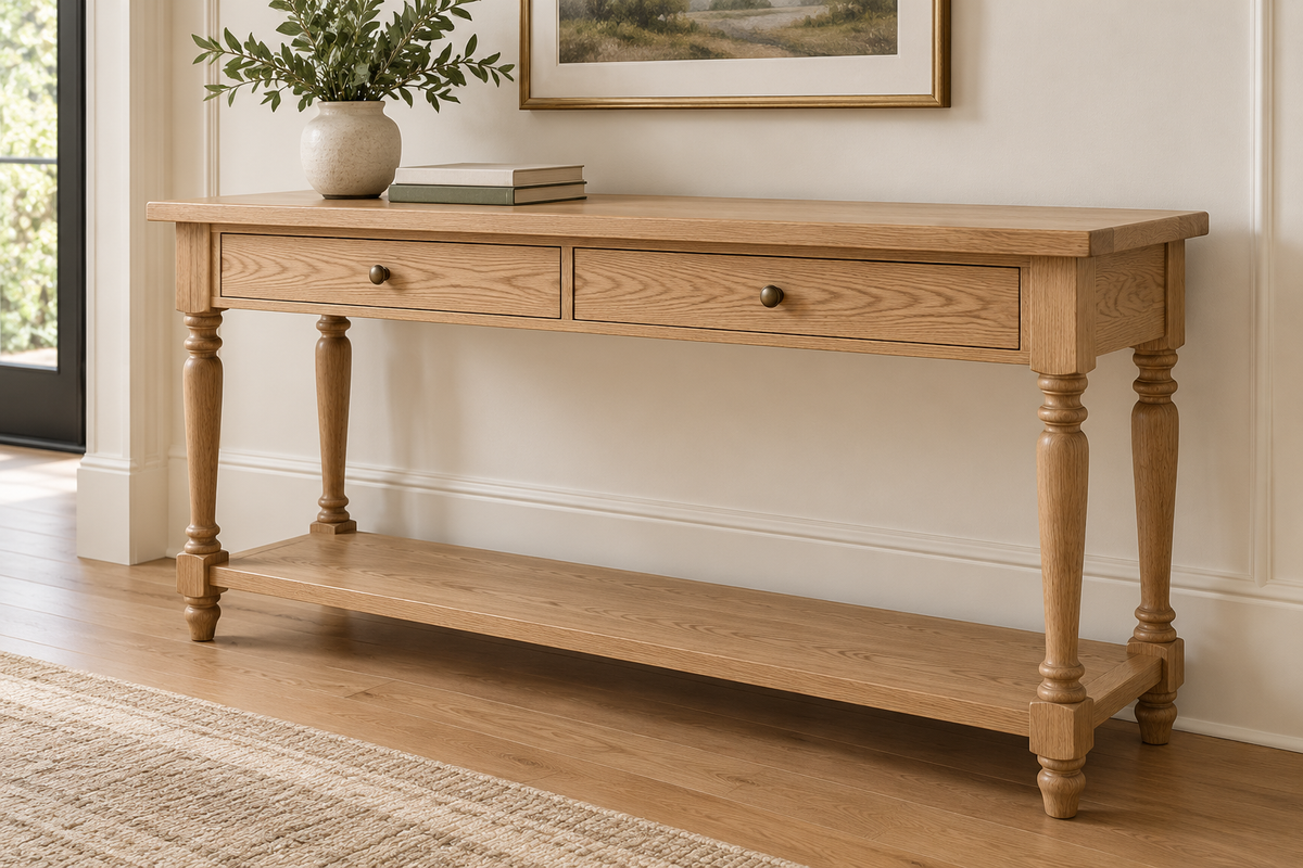 Custom Entry Way Tables (scroll for ideas