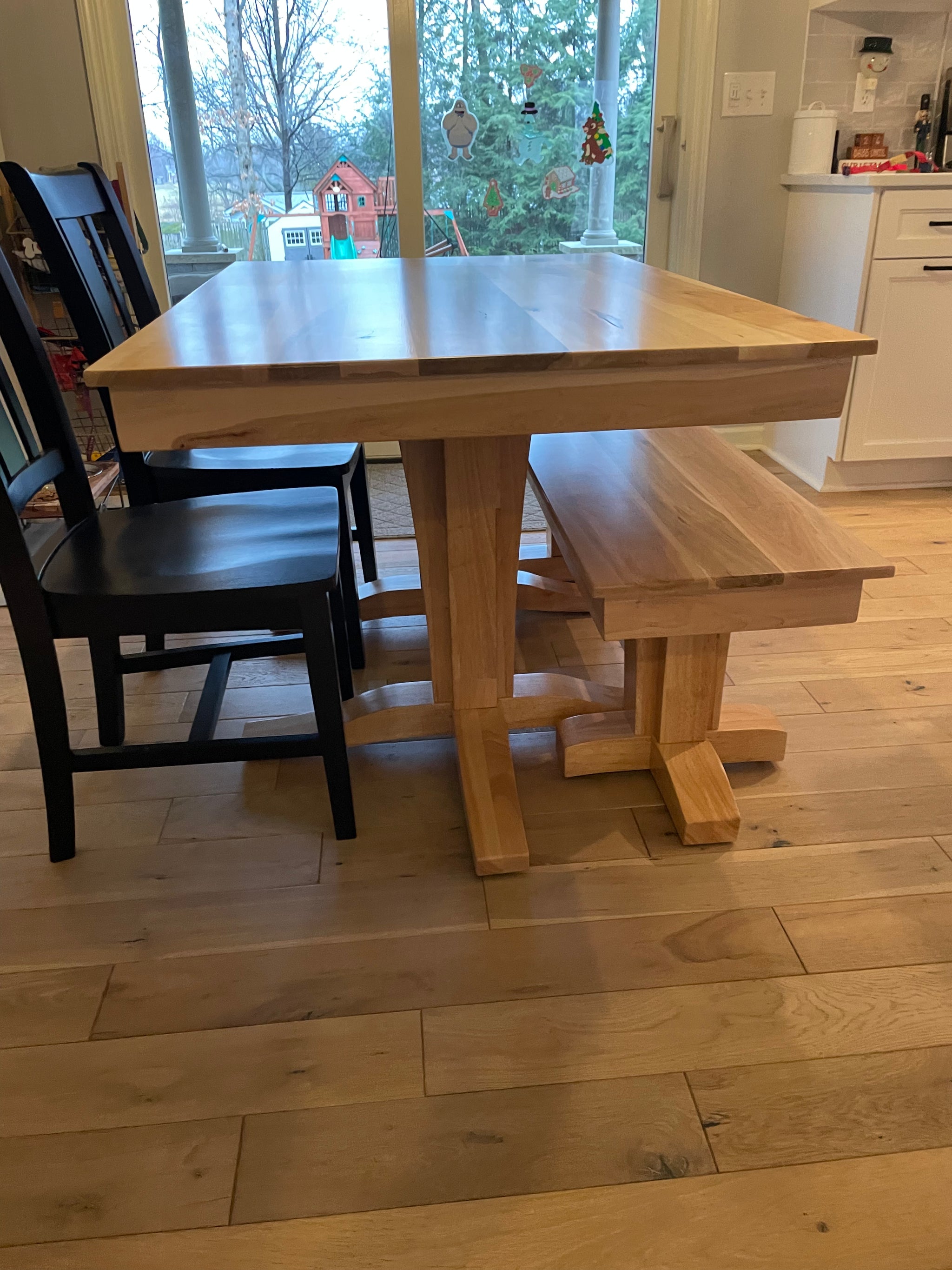 Terresa Style Leg Bench