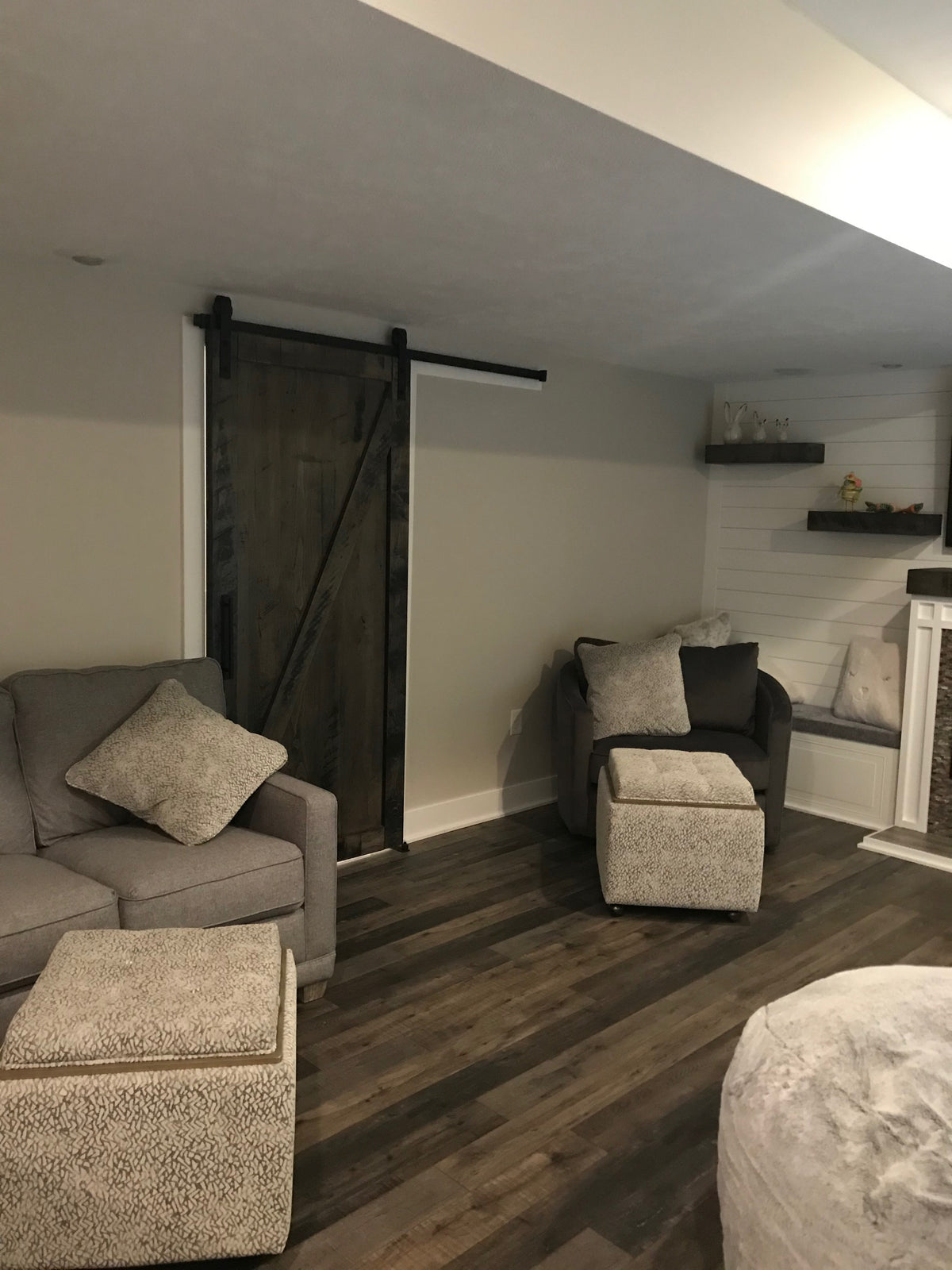 Floating shelves