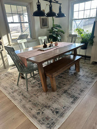 Glayden Modern Slanted Post leg Table