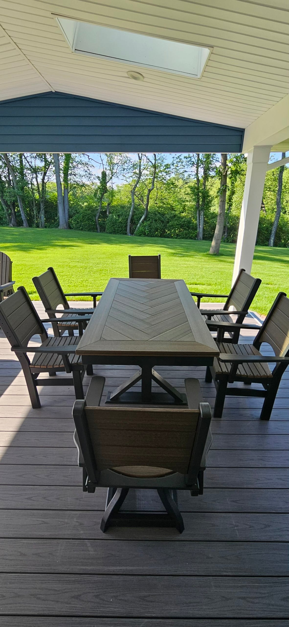 Trestle X Outdoor Table