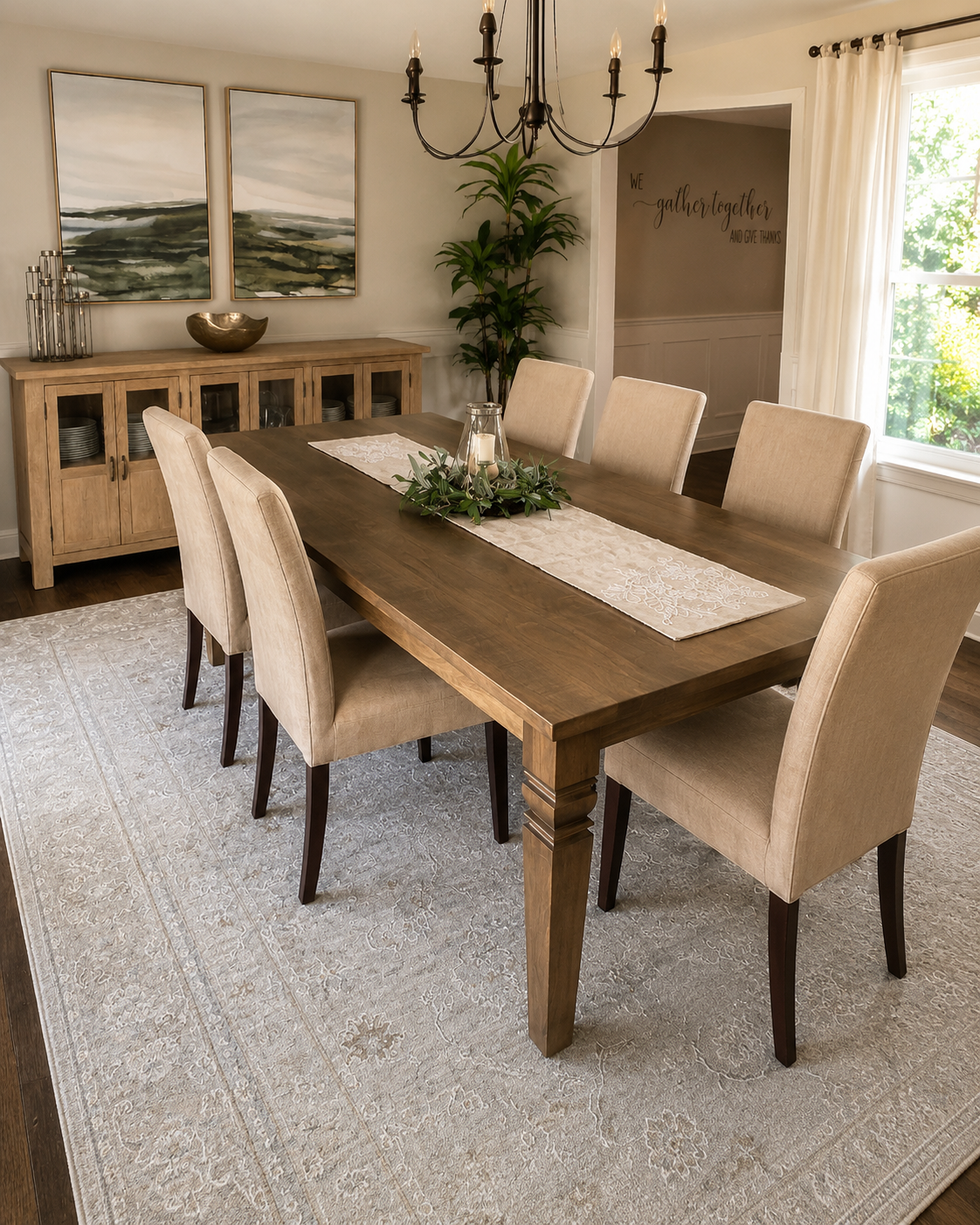 Java Leg Dining Table
