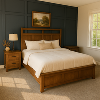 Farmhouse Panel Bed