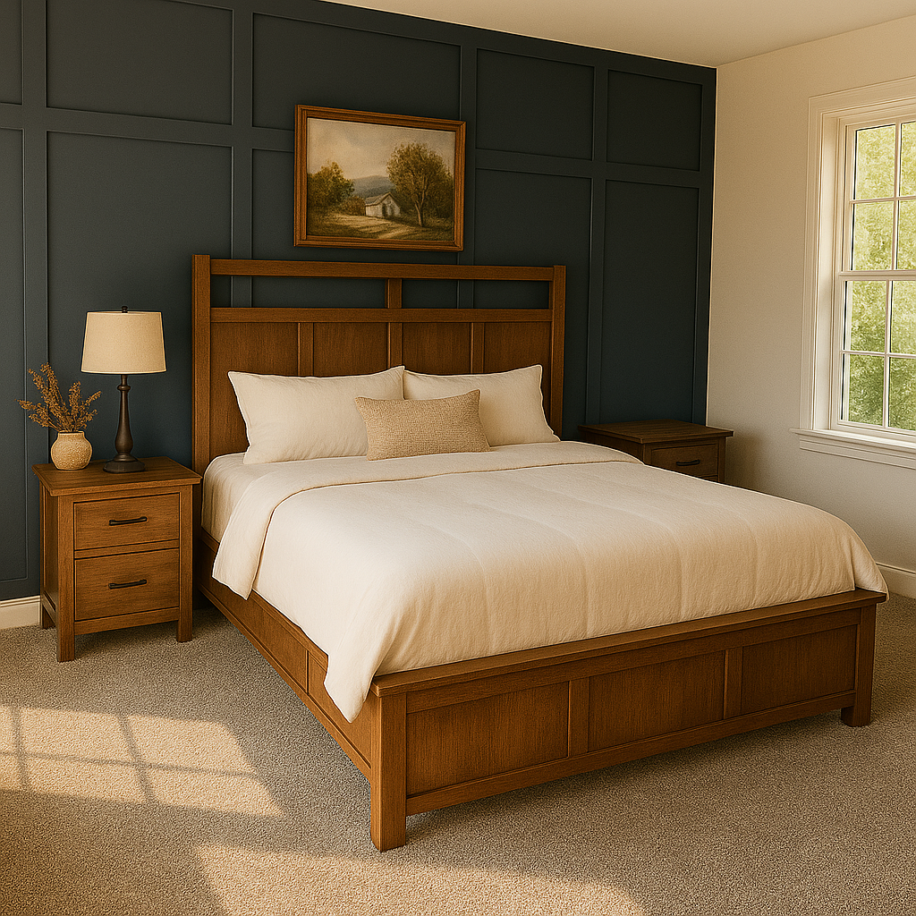 Farmhouse Panel Bed