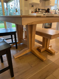 Terresa Style Leg Bench