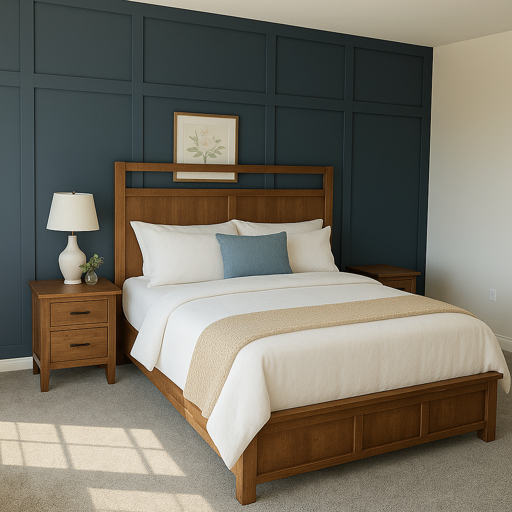 Farmhouse Panel Bed