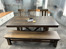 Load image into Gallery viewer, Ready to ship harmony, table, and bench 6’ x 3’
