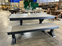 Outdoor Poly table and bench