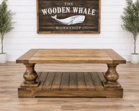 Balustrade coffee table