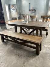 Load image into Gallery viewer, Ready to ship harmony, table, and bench 6’ x 3’
