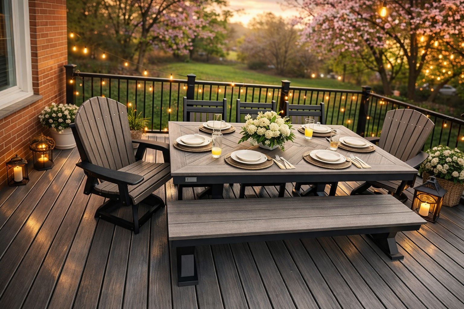 Trestle X Outdoor Table