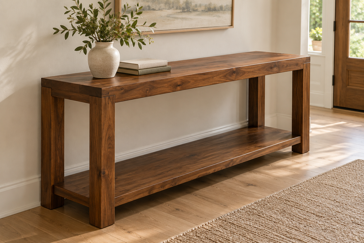 Custom Entry Way Tables (scroll for ideas