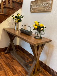 Custom Entry Way Tables (scroll for ideas
