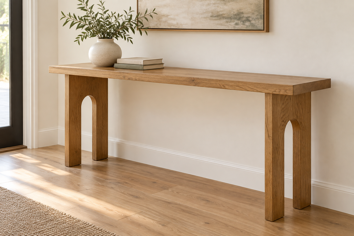 Custom Entry Way Tables (scroll for ideas