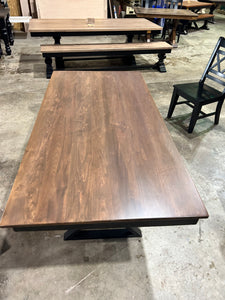 6 foot by 3 foot Metal X Beam Table