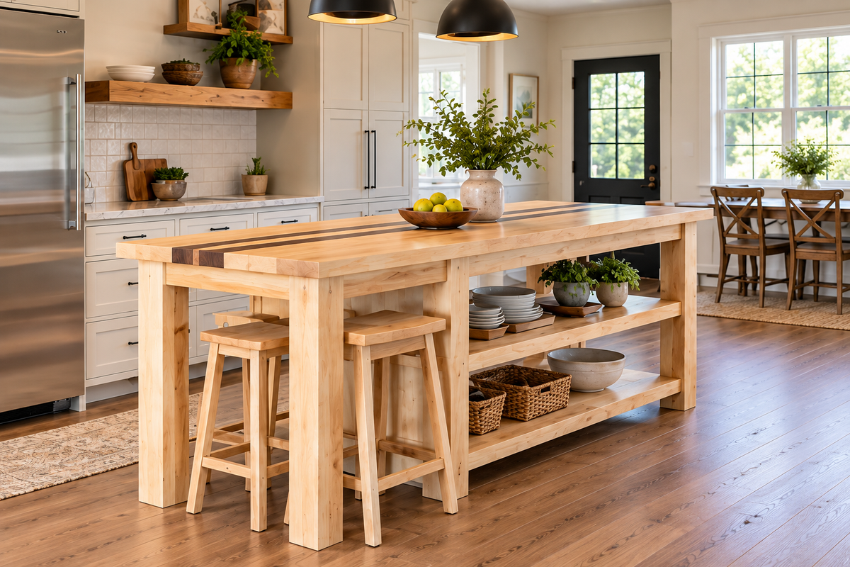 Farmhouse Kitchen Island