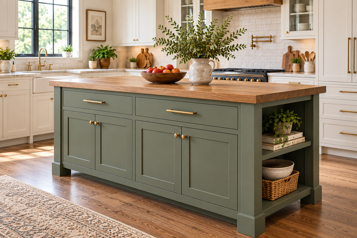 Farmhouse Kitchen Island