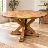 Canyon style round table