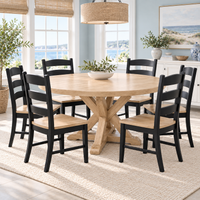 Canyon style round table
