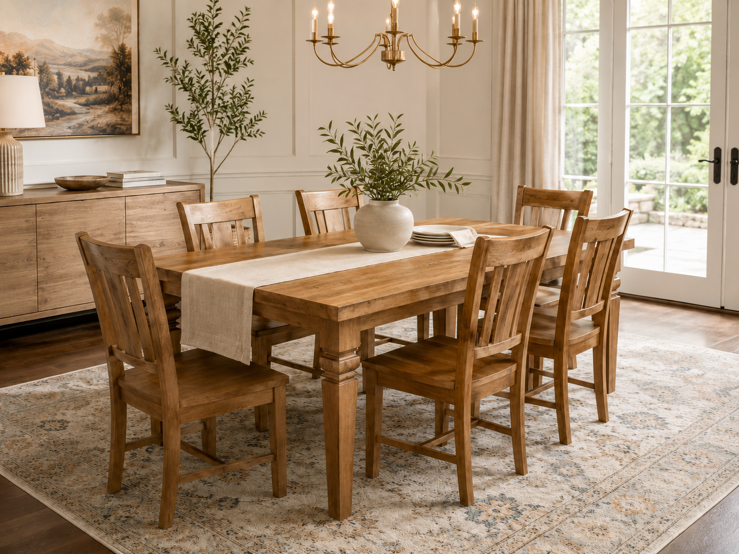 Java Leg Dining Table